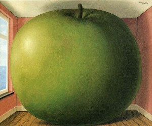 La Chambre d’Écoute. René Magritte, 1952