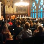 Podiumsdiskussion "Perspektiven auf ein wissenschaftsfreundliches Urheberrecht " in der alten Aula