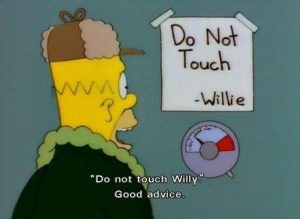 do not touch willie_simpsons